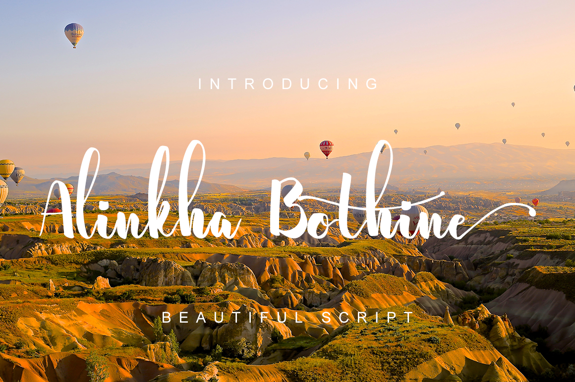 Alinkha Bothine: A Timeless Script Typeface for Digital Branding