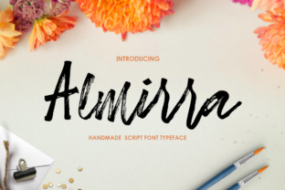 Almirra: A Hand-Painted Script Font That Feels Like Your First Sketch