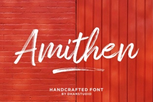 Amithen: A Display Font That Makes Your Headlines Feel Human