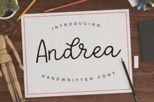 Andrea: A Refined Handwritten Script Font for Editorial Design