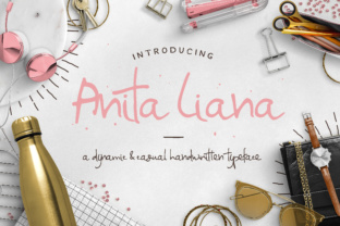 Anita Liana: A Handwritten Font That Feels Like Home