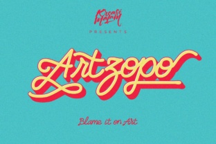 Artzopo: A Handmade Script Font That Strengthens Your Brand