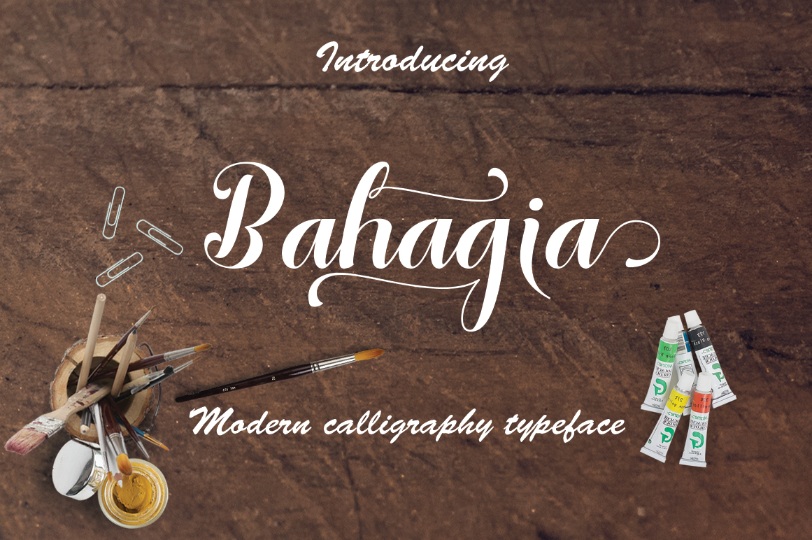 Bahagia: A Modern Script Font That Feels Human in Every Campaign