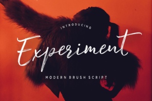 Experiment Brush: A Confident, Warm Script Typeface for Editorial Moments