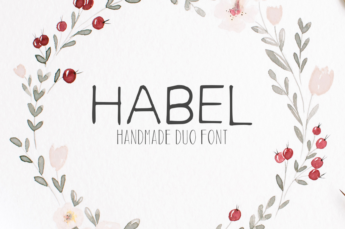 Habel: A Handmade Script Font That Elevates Digital Branding