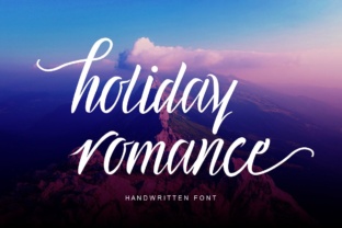 Holiday Romance: A Handwritten Script Font That Feels Like a Real Design Partner