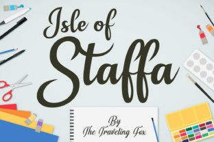 Isle of Staffa: A Bold Script Font for Campaign Headlines That Stop the Scroll