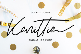 Kanittia: A Modern Script Font That Feels Like Handwritten Confidence