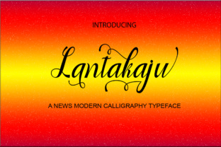 Lantakaju: A Modern Script Font That Elevates Your Brand