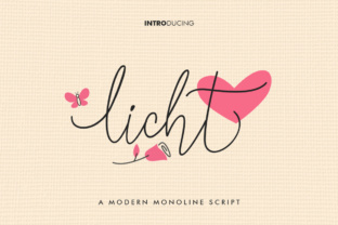 Licht: A Modern Script Font for Digital Branding