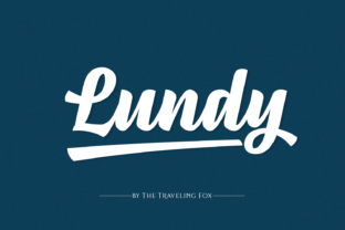 Lundy: A Bold, Expressive Script Font for Real Branding Work