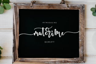 Materime: A Modern Script Font for Thoughtful Editorial Moments