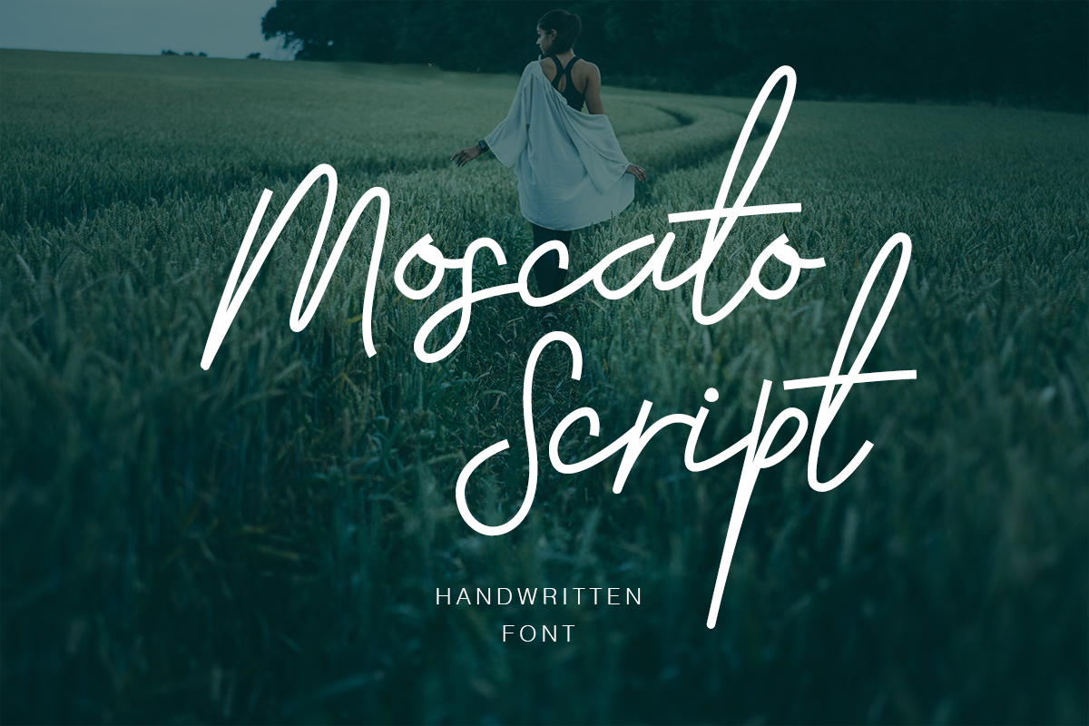Moscato: A Sharp, Dapper Script Font for Real Branding Work