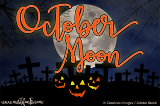 October Moon: A Thoughtful Script Font for Editorial Design