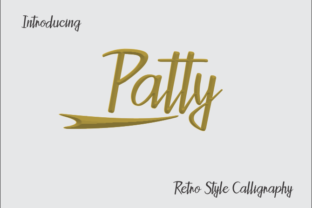 Patty: A Retro Script Font with Editorial Warmth