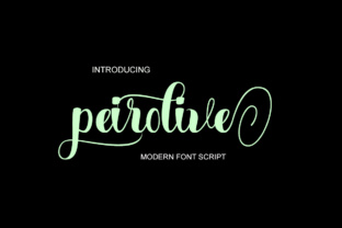 Peirolive: A Modern Script Font for Elegant Web Design