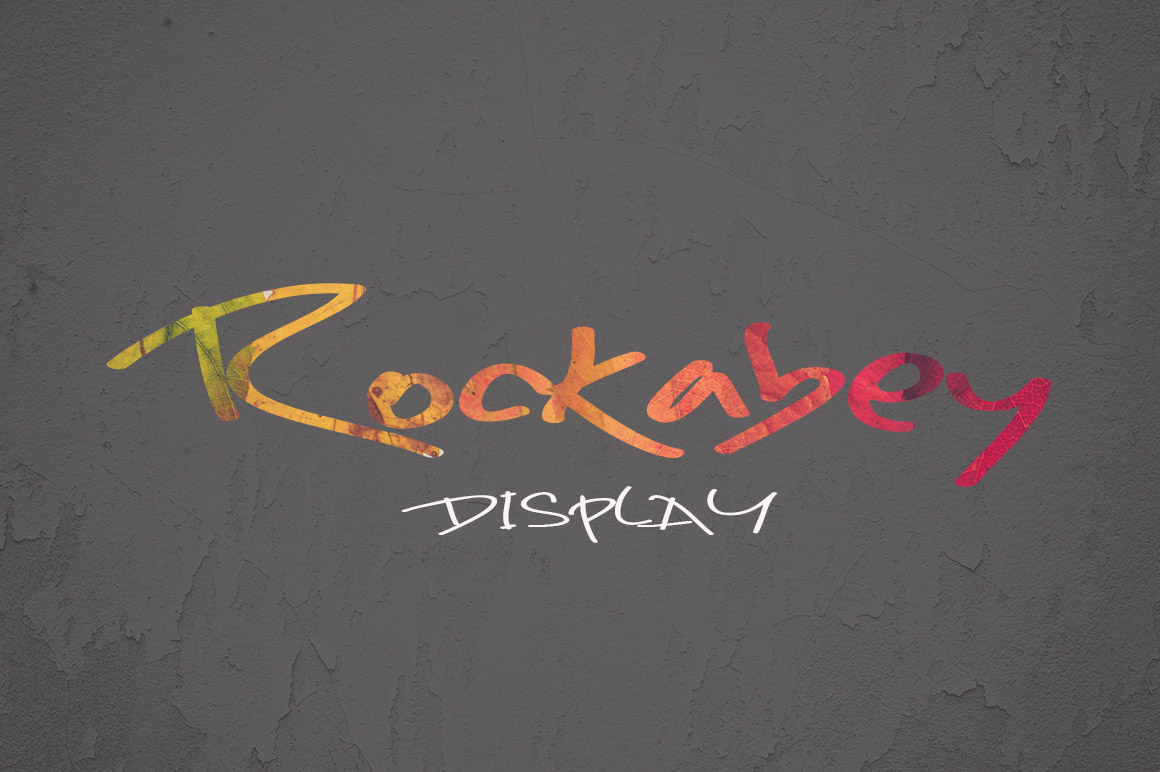 Rockabey: A Handwritten Font with Editorial Precision