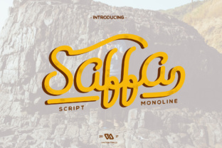Saffa: A Thoughtful Script Font for Editorial Moments