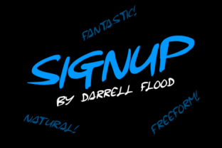 Signup Font: A Hand-Drawn Script That Feels Like Home