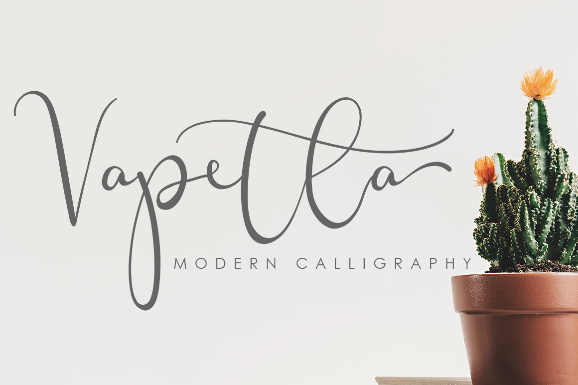 Vapetla: A Modern Script Typeface That Elevates Campaign Visuals