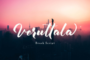 Veruttala: A Playful Modern Script Font for Editorial Design