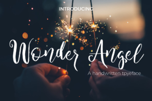 Wonder Angel: A Handwritten Font That Builds Trust